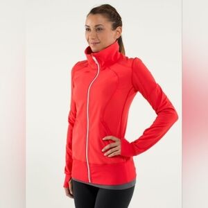 Lululemon Contempo Jacket Love Red Medium*